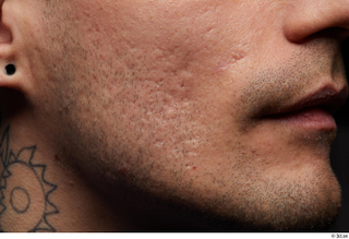 HD Face Skin Shawn Jacobs cheek chin face skin pores…